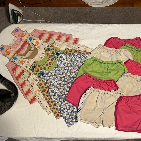 6 Handmade Toddler Outfits 3T-4T - Picture 4 of 12